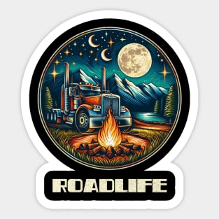 Big rig roadlife Sticker